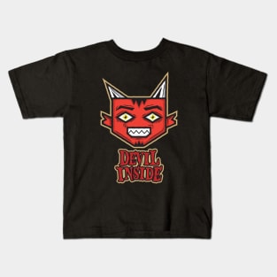 Devil inside Kids T-Shirt